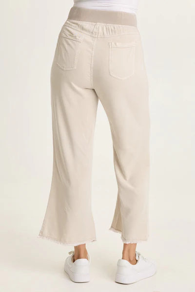XCVI Wearables Lorilei Twill Five-Pocket Pant  in Clay Pot Pigment