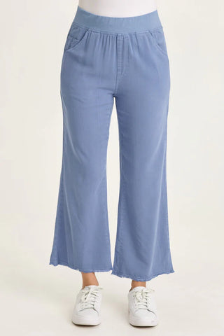 XCVI Wearables Lorilei Twill Five-Pocket Pant  in Shasta Lake