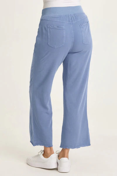 XCVI Wearables Lorilei Twill Five-Pocket Pant  in Shasta Lake