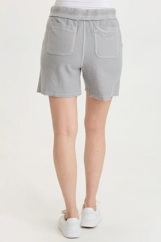 XCVI Elvio Crepe Knit 4-Pocket Short Soft Pebble Pigment