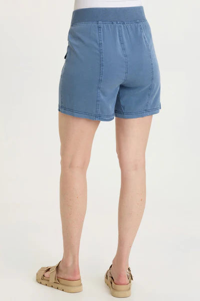 XCVI Prosper Twill Short Hypnotic Pigment