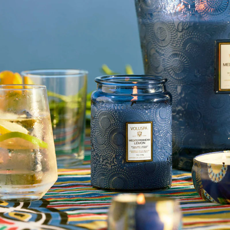 Voluspa - Mediterranean Lemon 18oz Large Jar