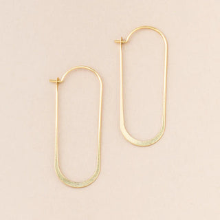 Scout - Refined Earring Collection - Cosmic Oval - Gold Vermeil