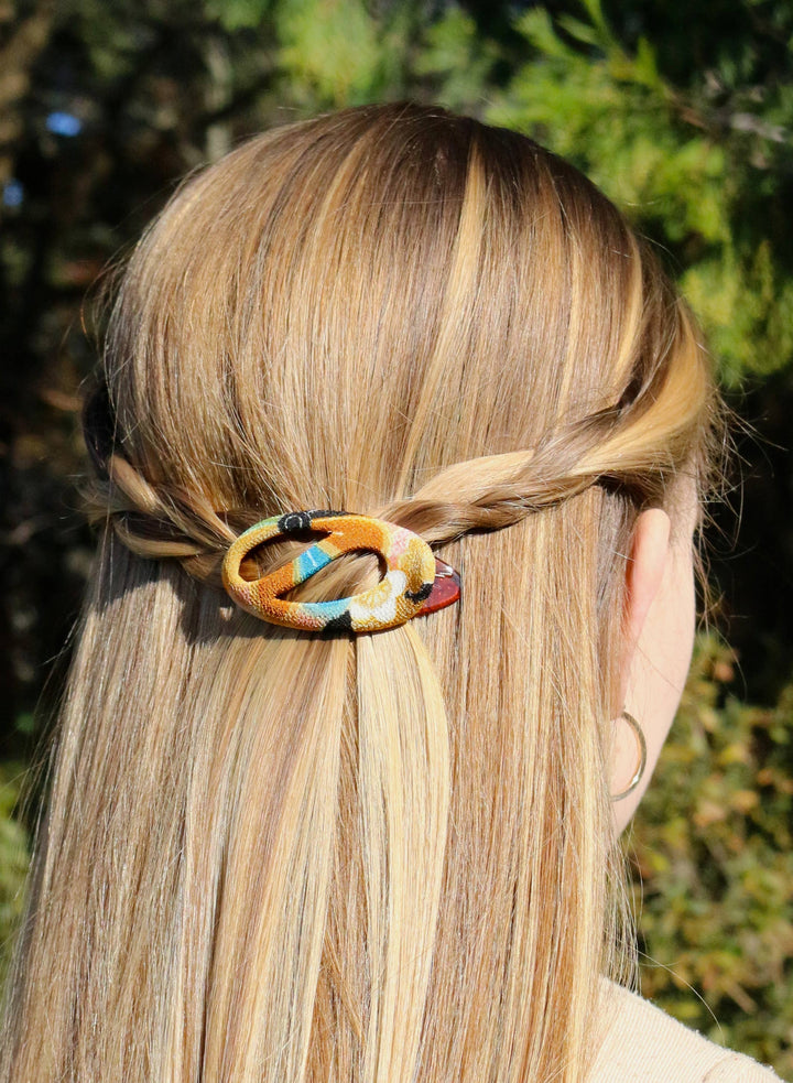 Kimono Clips - 355a Oval Swirl Assorted