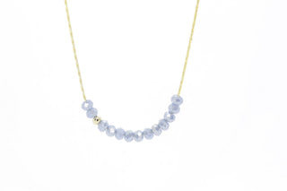 Salty Cali Sprinkle of Stormy Ocean Necklace
