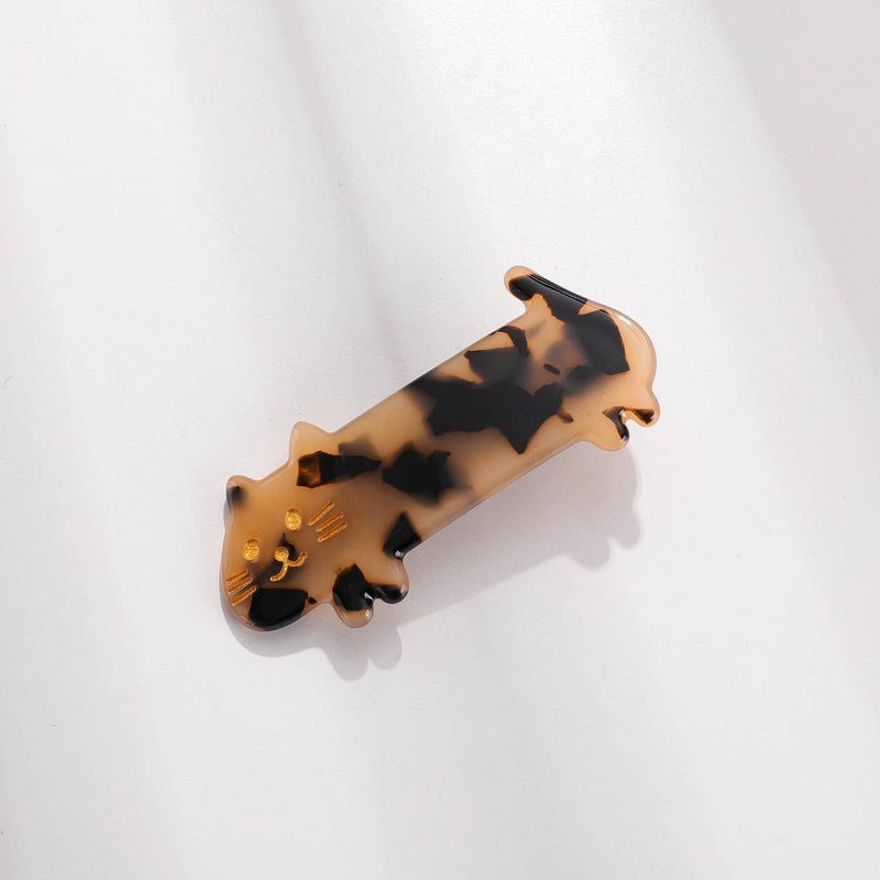 Beau | Small Cat Loaf Barrette Hair Clip (Set of 2)