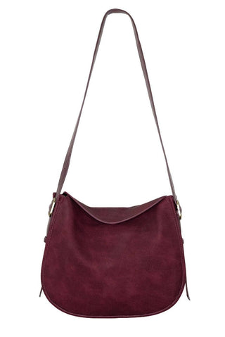 Tori Sueded Hobo Crossbody