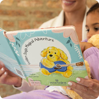 Warmies Golden Dog's Magical Adventure Board Book