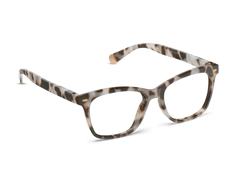 Peepers Blue Light Readers - Poppy Gray Tortoise