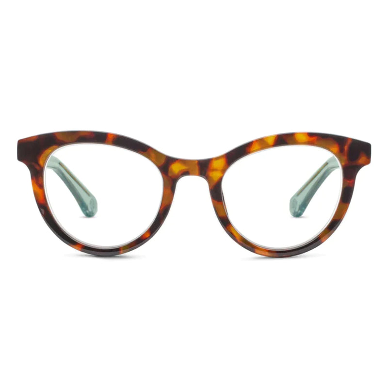 Peepers Blue Light Readers Tribeca - Tortoise/Green