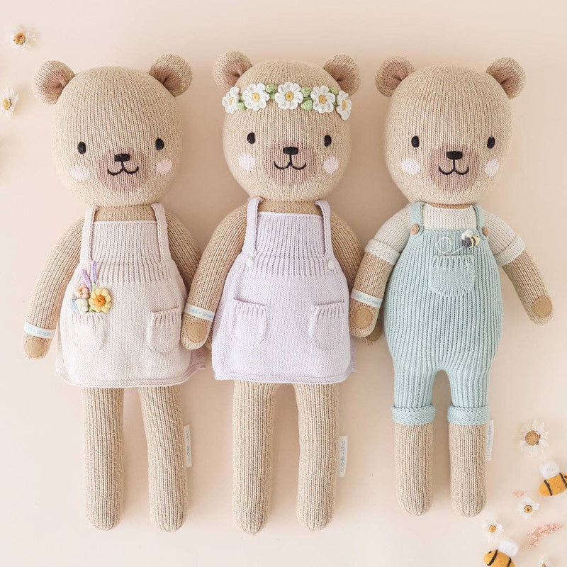 Cuddle+Kind Charlie the honey bear, gives 10 meals