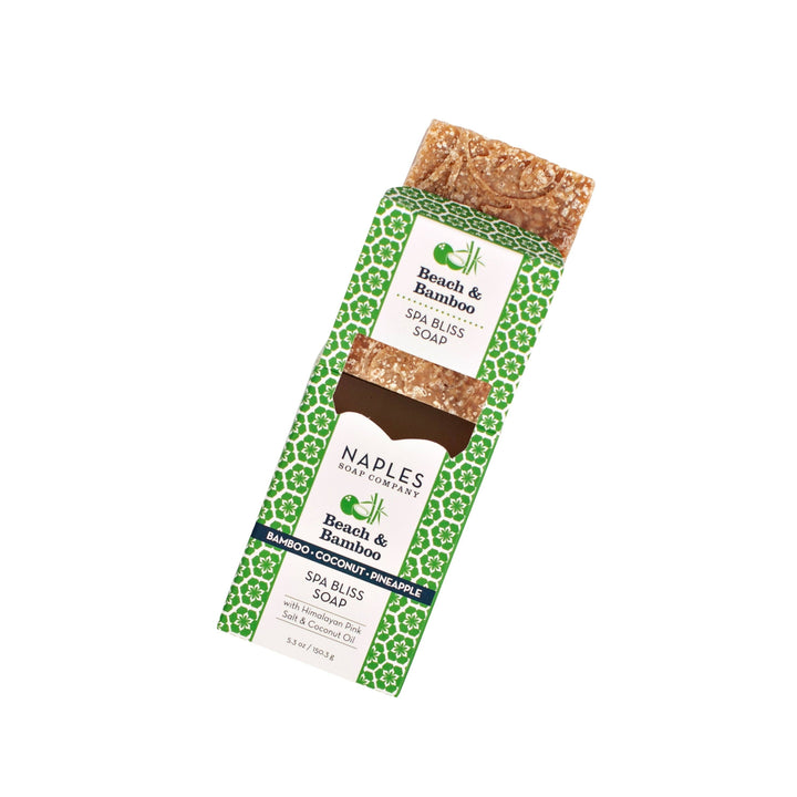 Beach &amp; Bamboo Sea Salt Spa Soap – Coconut &amp; Pineapple