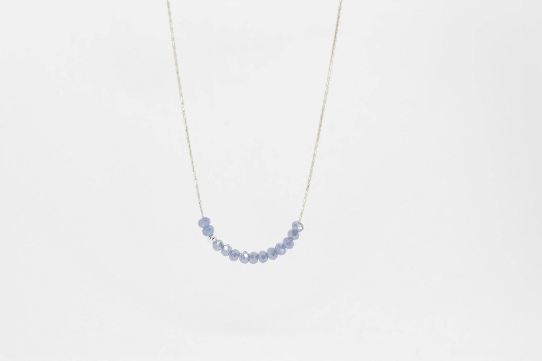 Salty Cali Sprinkle of Stormy Ocean Necklace