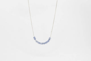 Salty Cali Sprinkle of Stormy Ocean Necklace