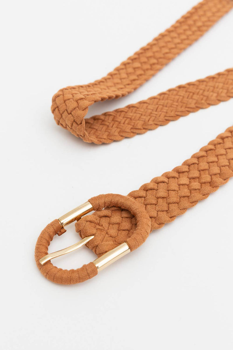 Braided Suede Waist Belt - Complete Your Outfit! 👖