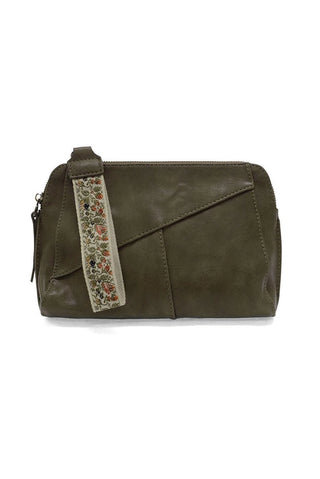 Gigi Crossbody with Woven Wrist Strap