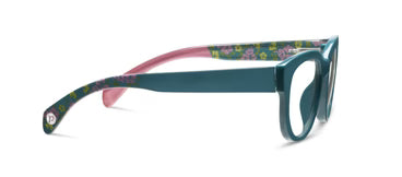 Peepers Bee Teal/Floral Readers