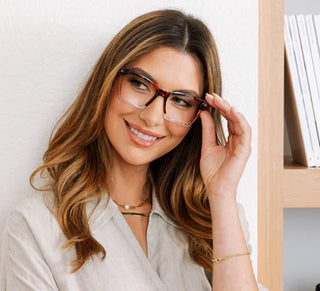 Peepers Birdie Readers Blue Quartz Colorblock