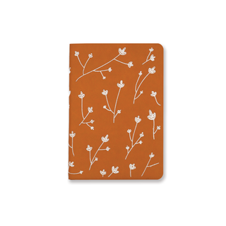 Samantha Embroidered Layflat Journal Notebook