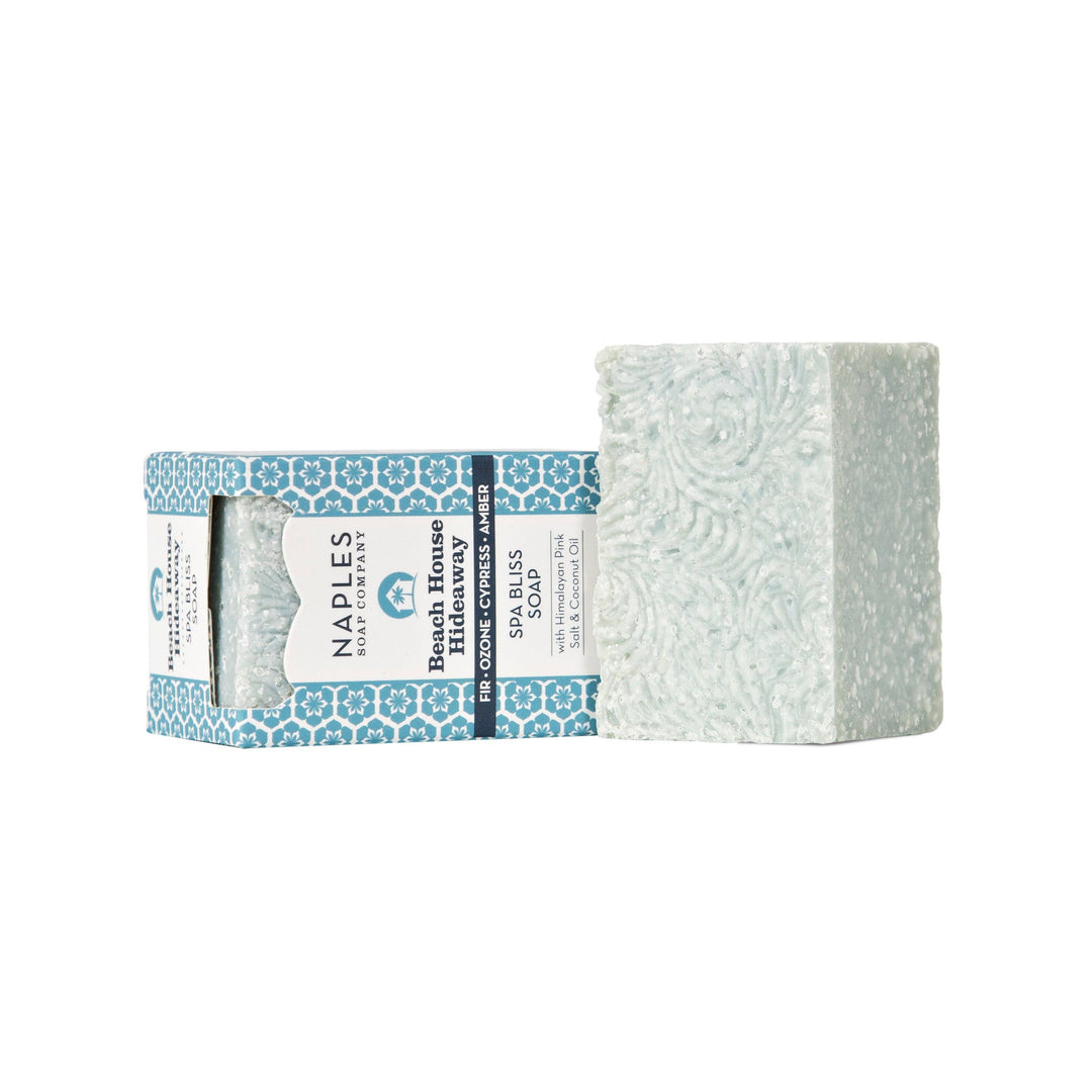 Beach House Hideaway Sea Salt Spa Soap – Ocean Air &amp; Amber