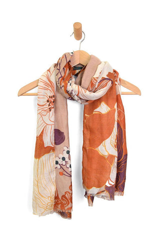 Scattered Blooms Scarf