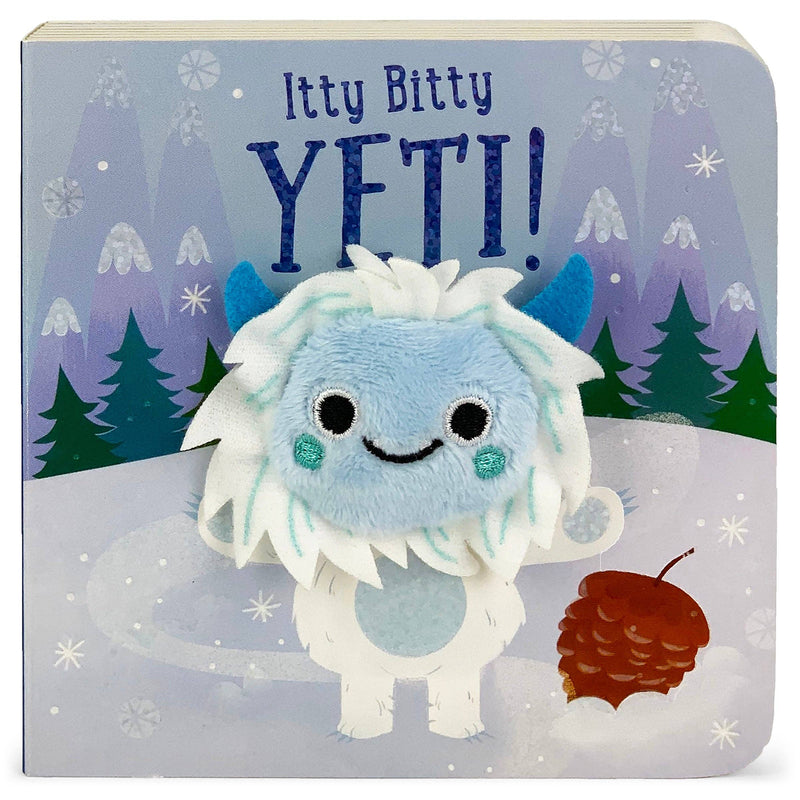 Itty Bitty Yeti Finger Puppet Board Book