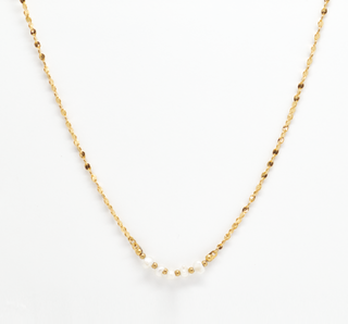 Salty Cali Pearl & Chain Necklace~ Salty Shells