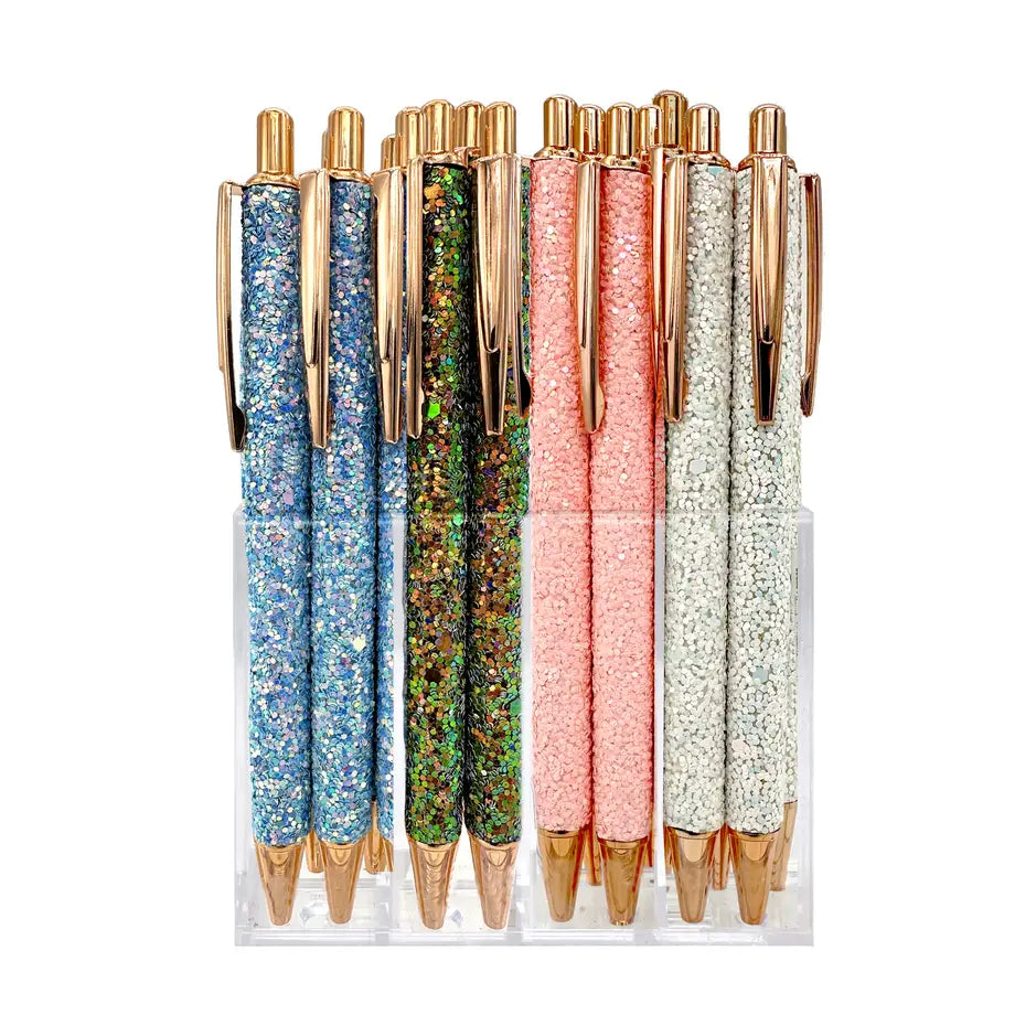 CHUNKY GLITTER PEN - Blue