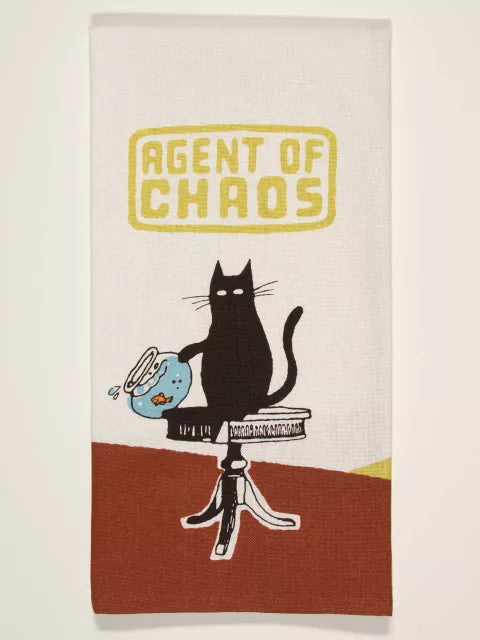 Blue Q Kitchen Towel - Agent of Chaos