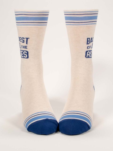 Blue Q Mens Socks - Baddest of the Asses