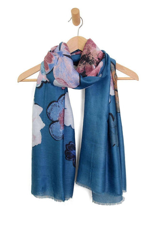 Layered Blooms Scarf
