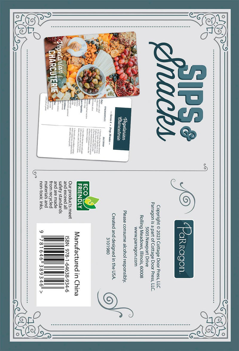 The Art of Mixology Sips & Snacks 50 Recipe Cards