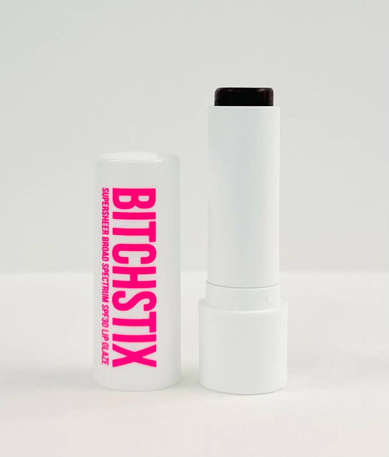 Bitchstix SUPERSHEER LIP GLAZE Blackberry - SPF30 Broad Spectrum