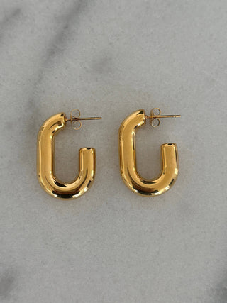 OVAL HOOPS