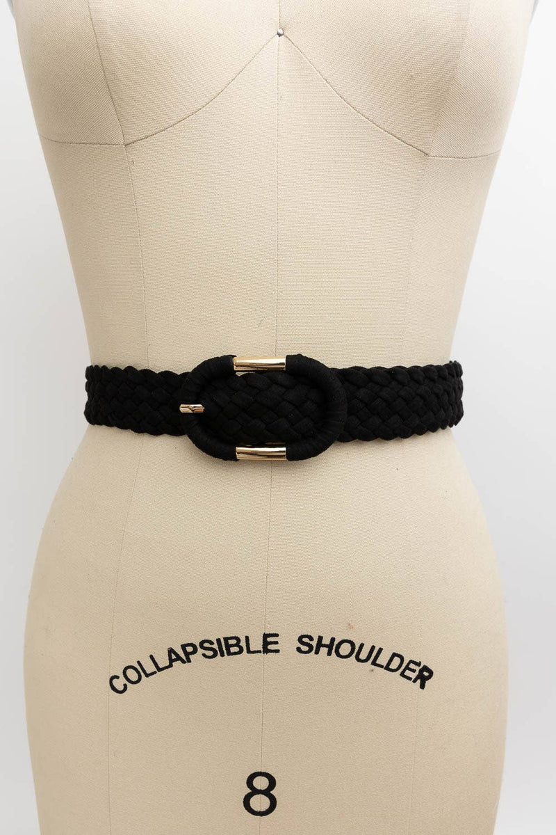 Braided Suede Waist Belt - Complete Your Outfit! 👖