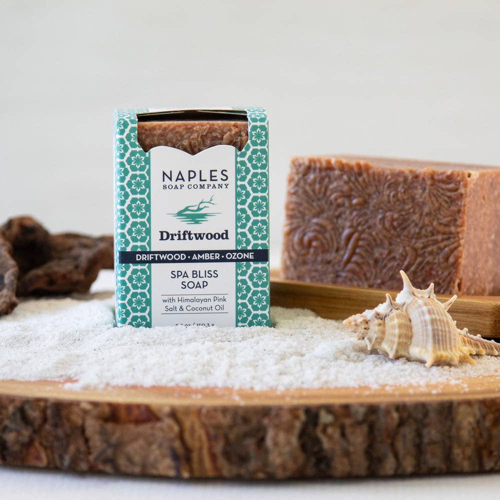 Driftwood Sea Salt Spa Soap – Coconut &amp; Olive Oil