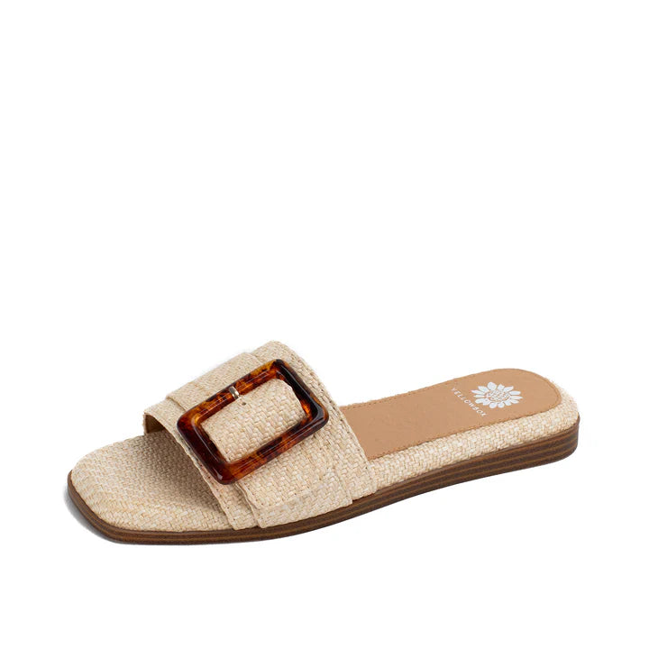 Yellow Box - Kelila Slide Sandal - Natural