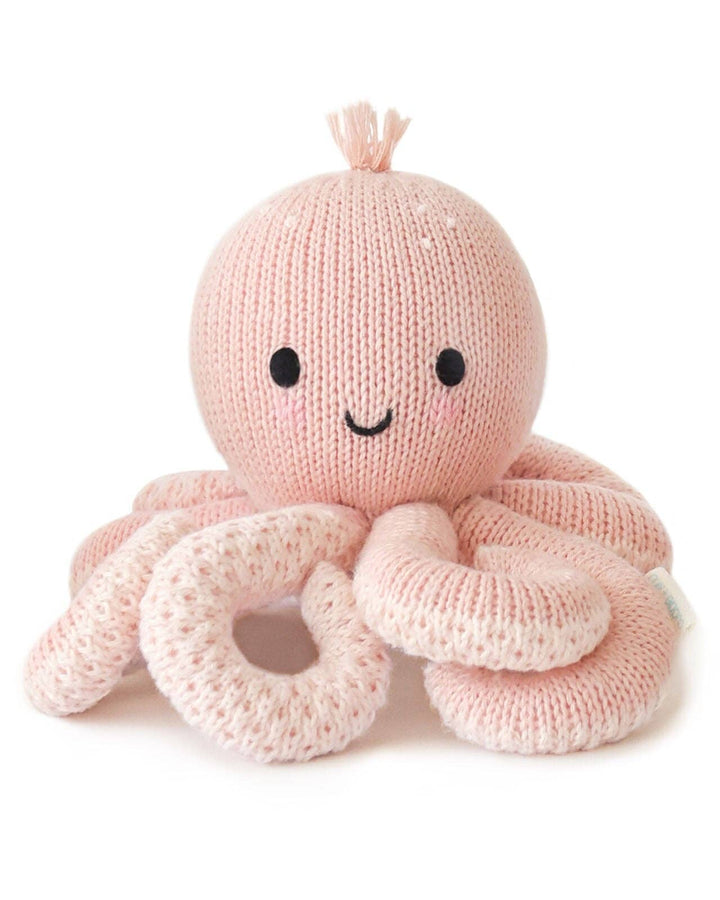 Cuddle+Kind Baby octopus (soft coral pink)