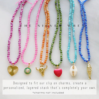 Candy Strand Beaded Necklace