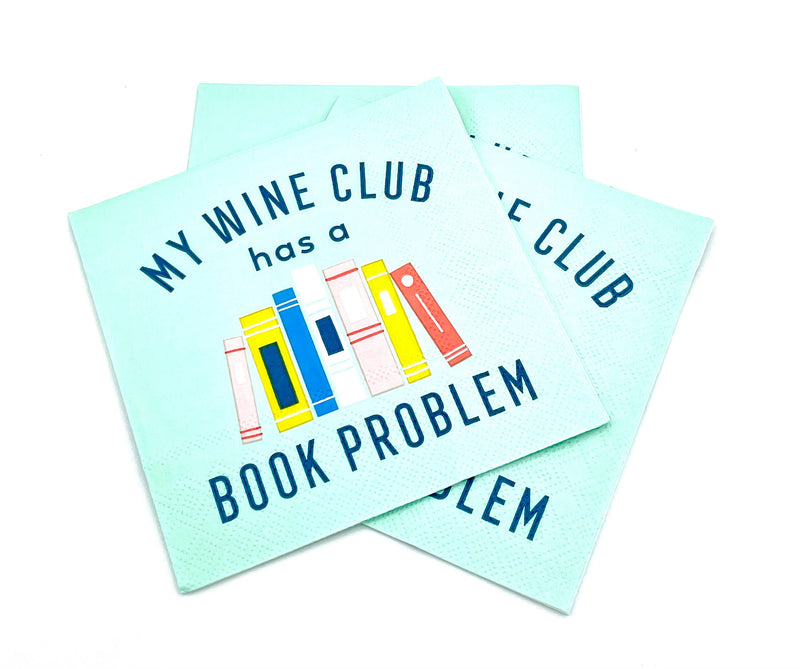 Book Club Cocktail Funny Napkins | My Wine Club