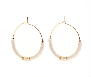 Salty Cali Windansea Hoops ~ Salty Shells