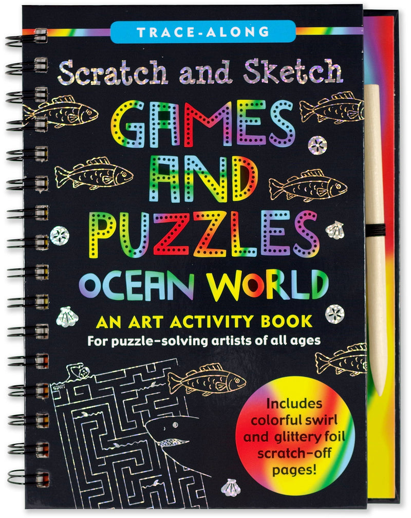 Scratch & Sketch™ Games & Puzzles: Ocean World