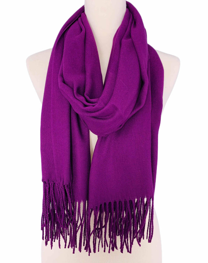 JC062842 19 Colors-- Softer Than Cashmere Solid Shawl/Scarf