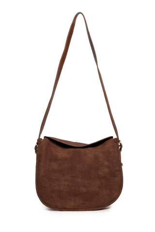 Tori Sueded Hobo Crossbody