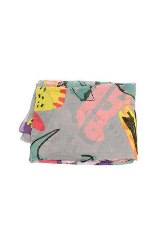 Multi Coral Reef Scarf