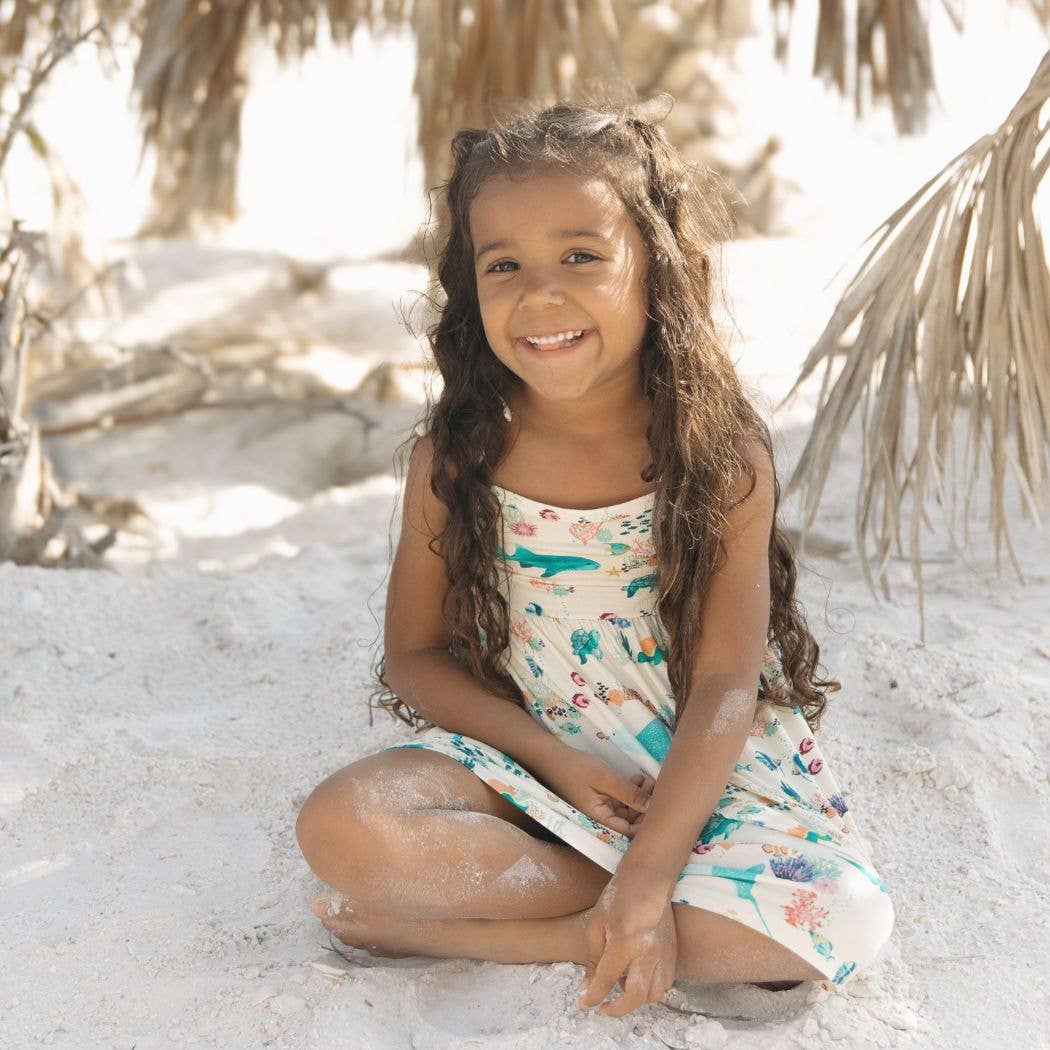 Emerson &amp; Friends Coral Reef Bamboo Sundress