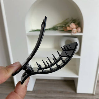 Elegant Rectangle Tortoiseshell & Solid Color Hair Clips