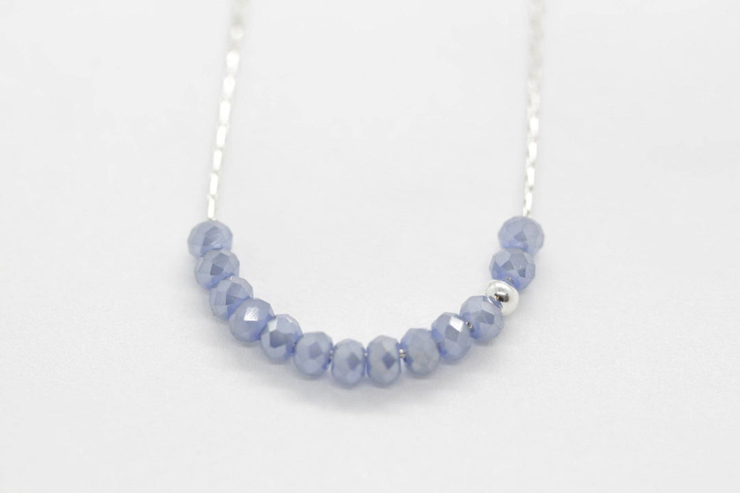 Salty Cali Sprinkle of Stormy Ocean Necklace
