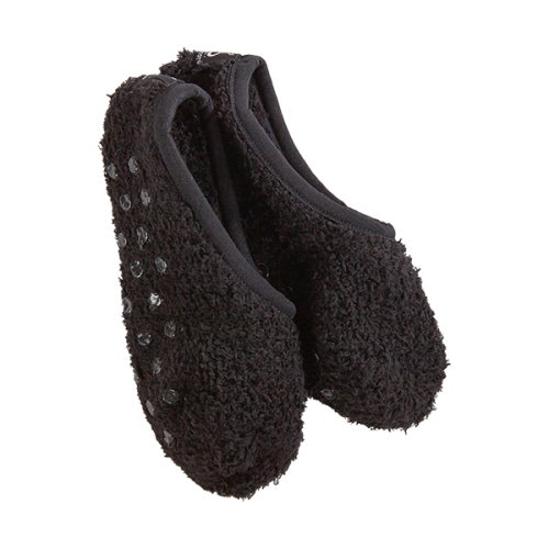 Cozy Footsie w/ Grippers OS Black