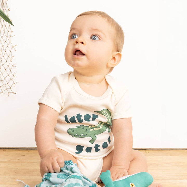 Later Gator Alligator Florida Baby Onesie Cotton Bodysuit